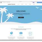 10+ Best Free Blank Website Templates For Neat Sites 2020 With Html5 Blank Page Template