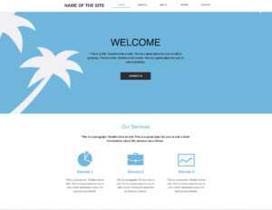 10+ Best Free Blank Website Templates For Neat Sites 2020 within Html5 Blank Page Template