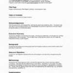 10 Executive Summaries Example | Business Letter Intended For Executive Summary Report Template