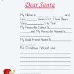 10+ Free Blank Printable Santa Letter Template | How To Wiki Intended For Blank Letter From Santa Template