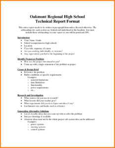 10+ Technical Report Writing Examples - Pdf | Examples in Template For Technical Report