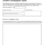 10+ Workplace Investigation Report Examples – Pdf | Examples Inside Investigation Report Template Doc