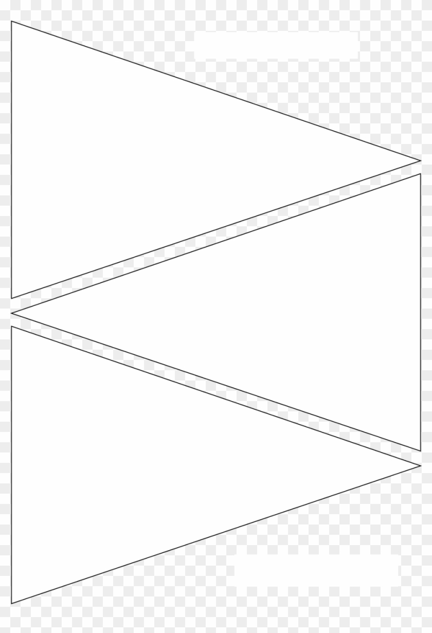 12 Free Printable Templates Pennant Banner Template With Free Triangle Banner Template