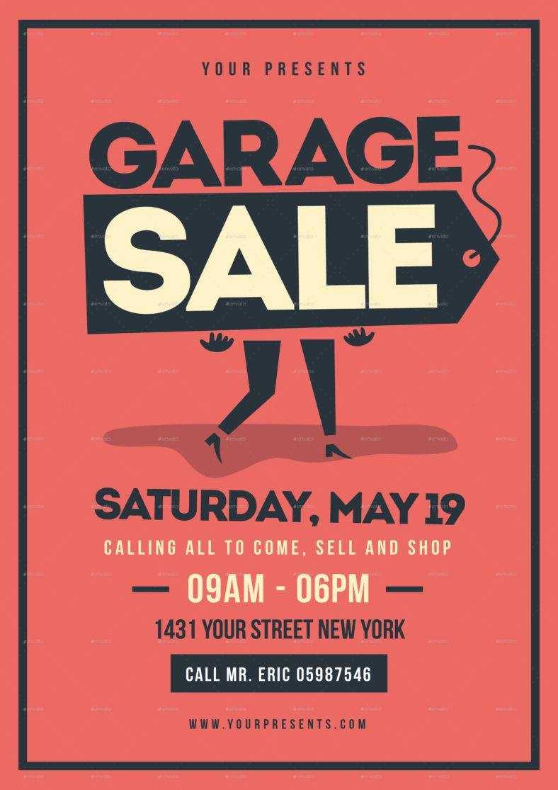 14+ Garage Sale Flyer Designs & Templates - Psd, Ai | Free Throughout Yard Sale Flyer Template Word