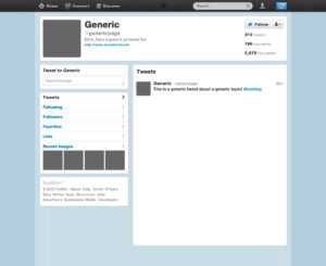 14 Twitter Cover Template Psd Images - Twitter Header within Blank Twitter Profile Template