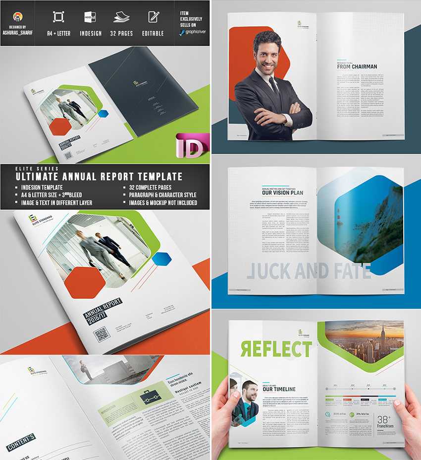 15+ Шаблонів Для Річного Звіту З Неймовірними Макетами Indesign Regarding Free Indesign Report Templates