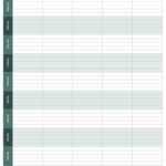 15 Free Weekly Calendar Templates | Smartsheet Throughout Personal Word Wall Template