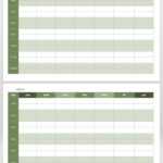 15 Free Weekly Calendar Templates | Smartsheet With Personal Word Wall Template