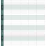 15 Free Weekly Calendar Templates | Smartsheet With Regard To Blank Scheme Of Work Template