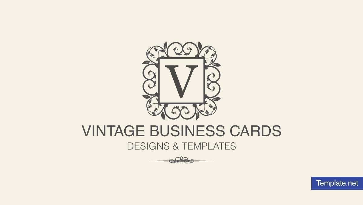 15+ Vintage Business Card Templates – Ms Word, Photoshop For Free Business Cards Templates For Word