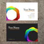 16 Business Card Templates Images – Free Business Card With Plain Business Card Template Microsoft Word