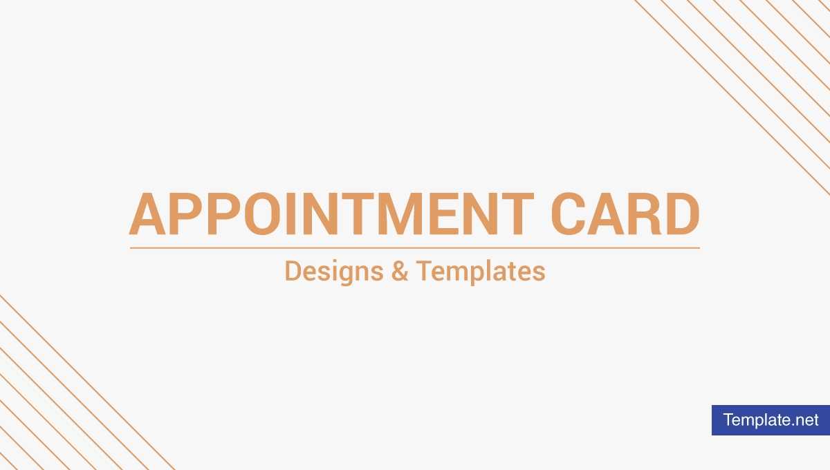 17+ Appointment Card Designs & Templates In Indesign, Psd Within Appointment Card Template Word