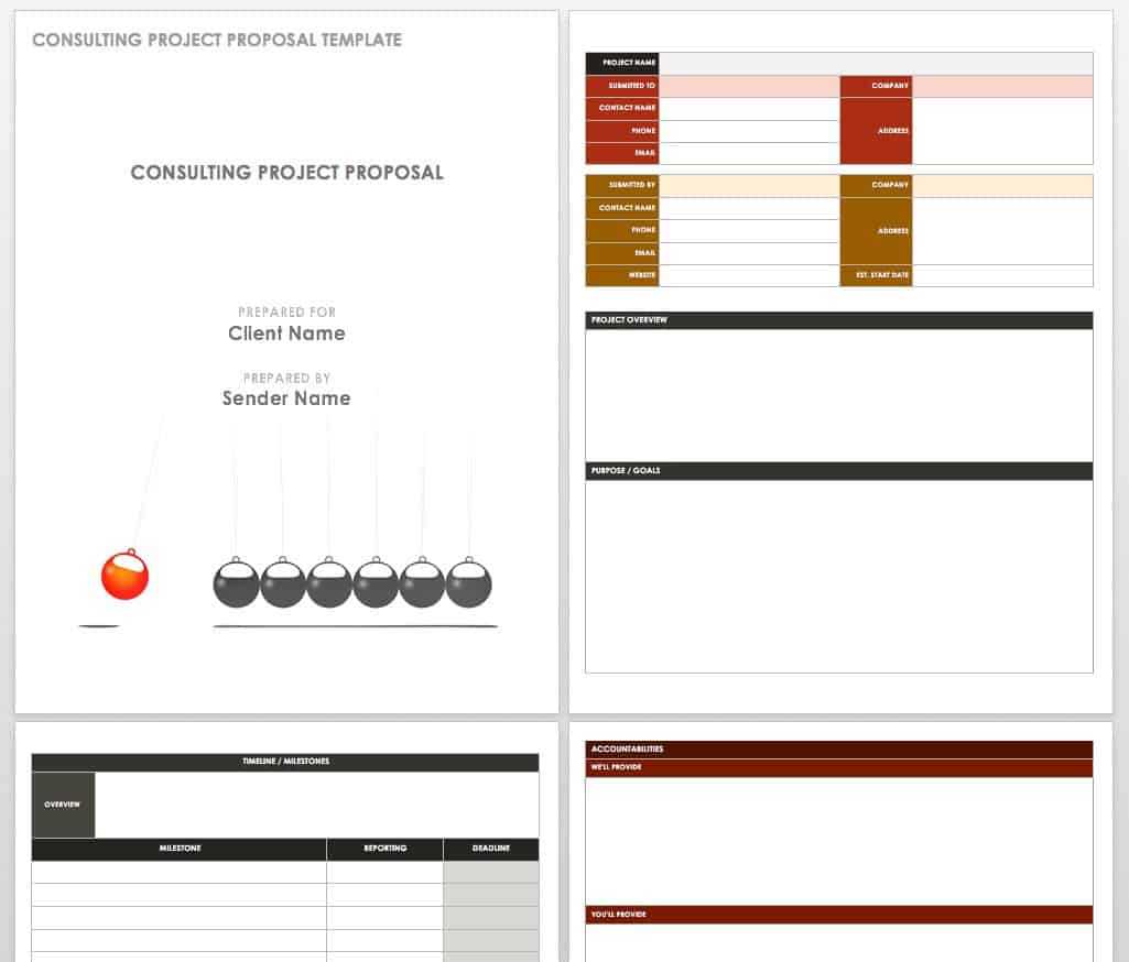 17 Free Project Proposal Templates + Tips | Smartsheet With Regard To Software Project Proposal Template Word