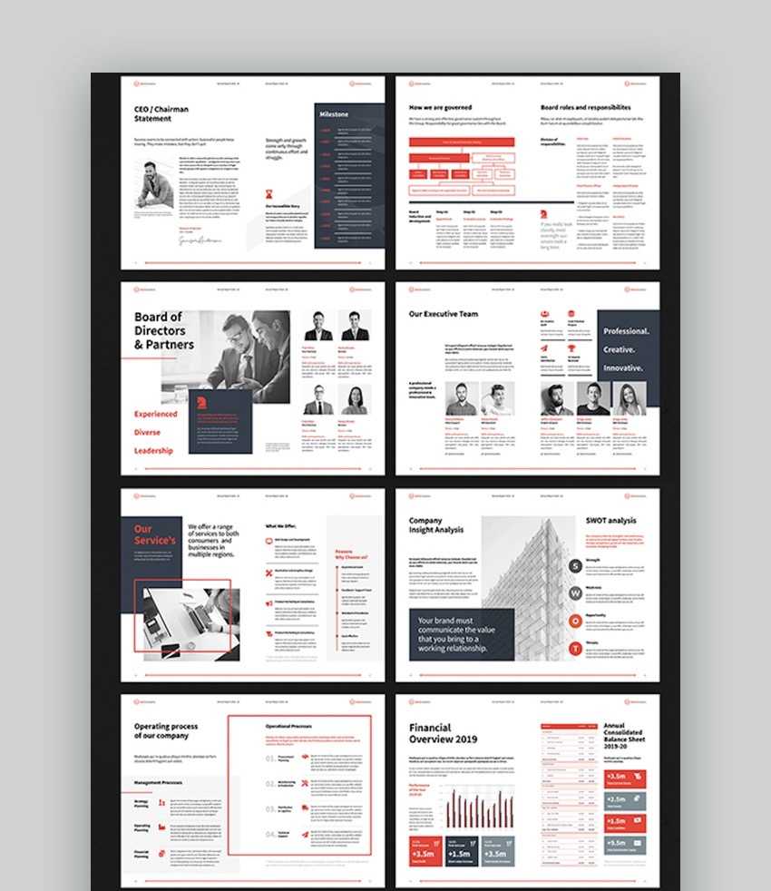 20 Best Free Microsoft Word Business Document Templates With Annual Report Template Word