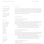 20+ Free And Premium Word Resume Templates [Download] throughout Microsoft Word Resumes Templates