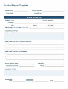 20+ Police Report Template &amp; Examples [Fake / Real] ᐅ inside Crime Scene Report Template