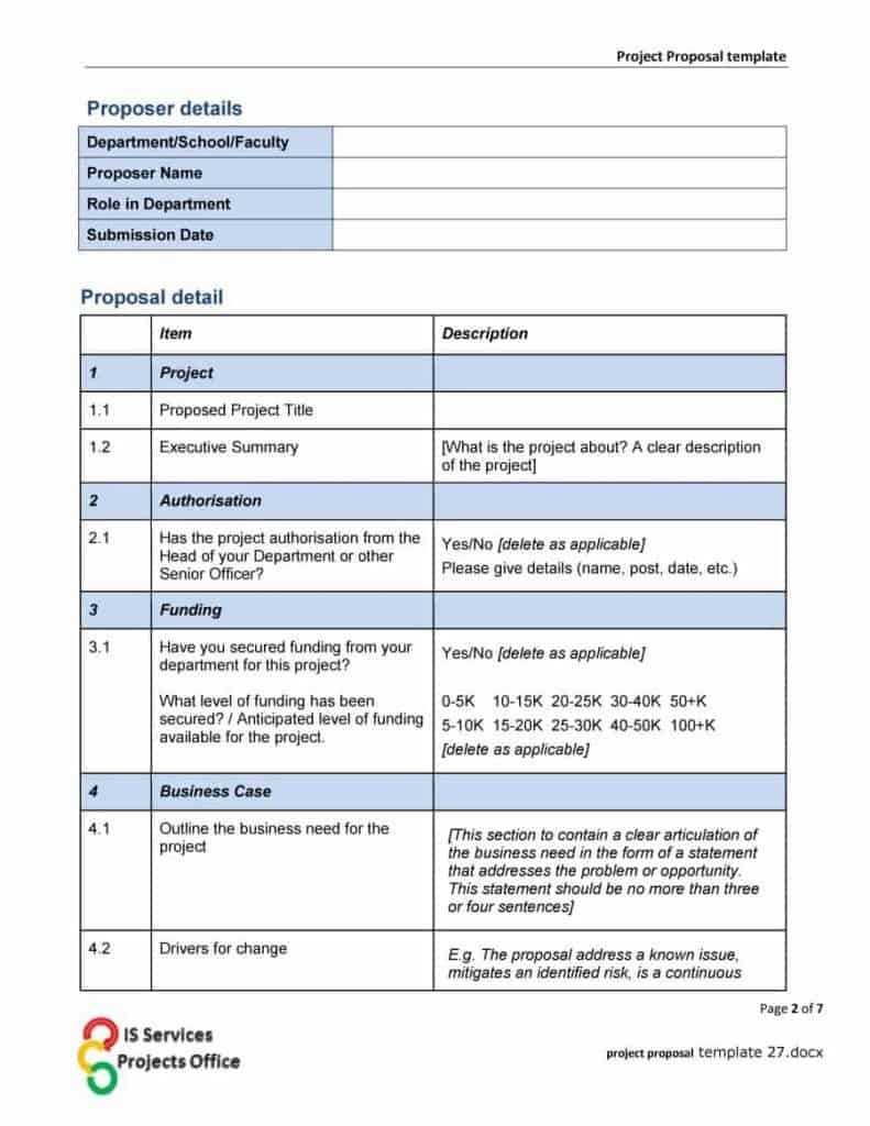 21+ Free Word Proposal Templates In Word Excel Pdf Regarding Free Business Proposal Template Ms Word