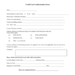 23+ Credit Card Authorization Form Template Pdf Fillable 2020!! In Credit Card Authorization Form Template Word