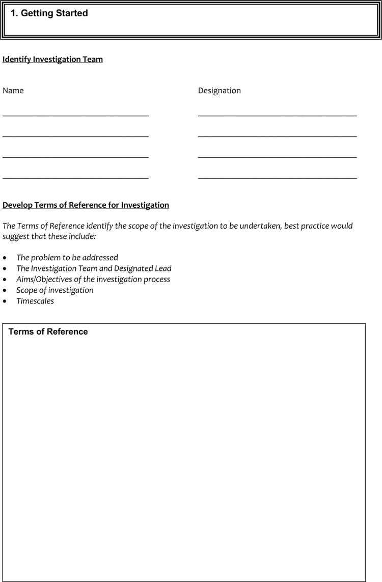 24+ Root Cause Analysis Templates (Word, Excel, Powerpoint Throughout Failure Investigation Report Template