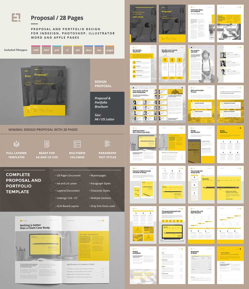 25 Best Business Proposal Templates 2020 – Creative Touchs Inside Free Business Proposal Template Ms Word