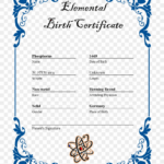 27 Images Of Ar Element Birth Certificate Template – Border Throughout Birth Certificate Template For Microsoft Word