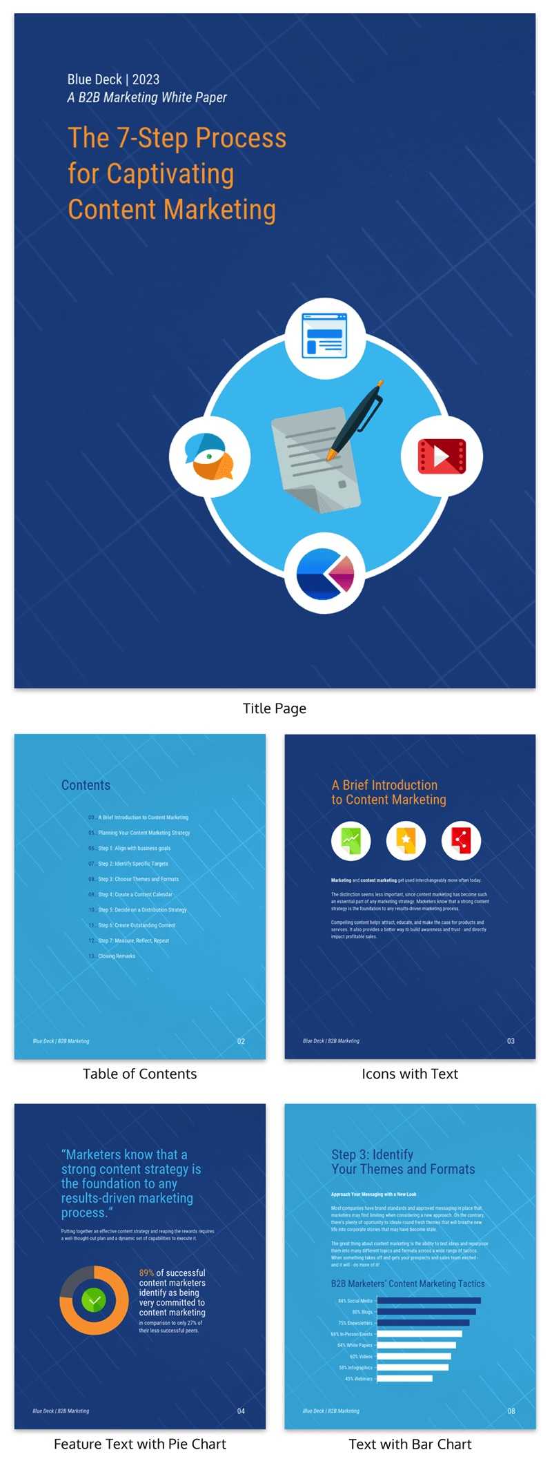 30+ Business Report Templates Every Business Needs – Venngage Regarding Business Review Report Template
