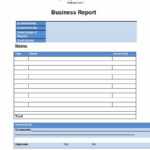 30+ Business Report Templates & Format Examples ᐅ Templatelab Intended For Business Review Report Template
