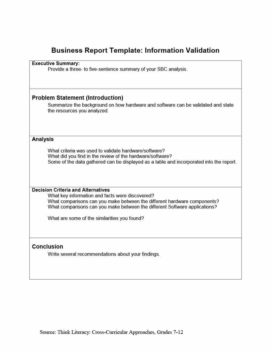 30+ Business Report Templates & Format Examples ᐅ Templatelab Pertaining To Report Writing Template Free