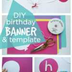 30 Creative Diy Birthday Banner Ideas – Page 16 – Foliver Blog Pertaining To Diy Party Banner Template