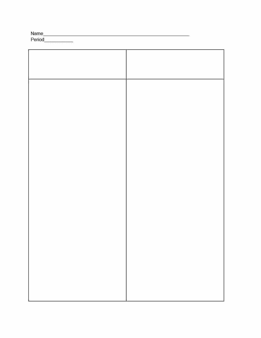 30 Printable T Chart Templates & Examples – Template Archive Throughout T Chart Template For Word