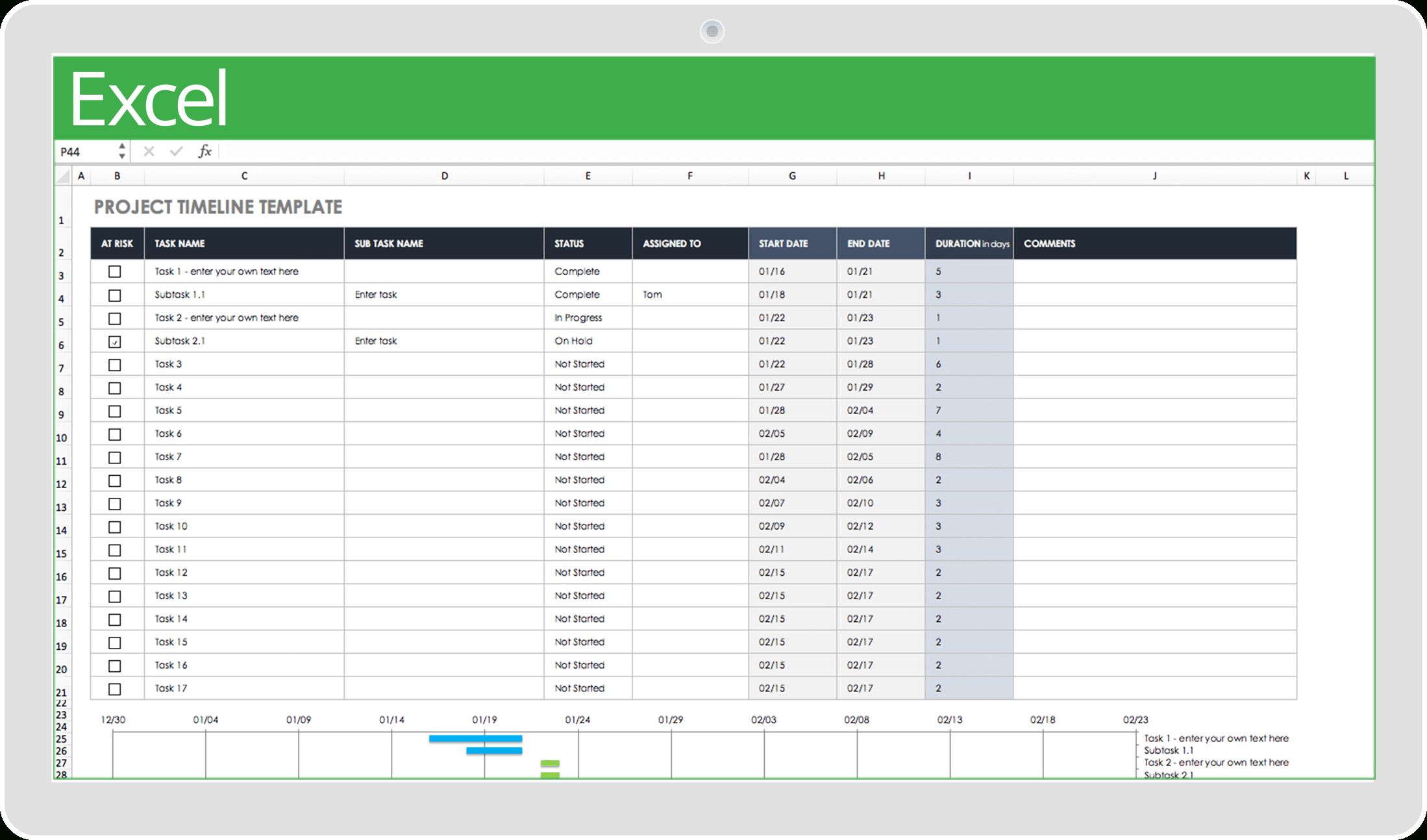 32 Free Excel Spreadsheet Templates | Smartsheet Inside Job Cost Report Template Excel