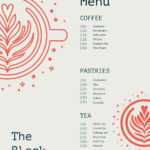 32 Free Simple Menu Templates For Restaurants, Cafes, And intended for Free Cafe Menu Templates For Word