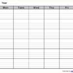 32 Helpful Blank Monthly Calendars | Kittybabylove Intended For Blank One Month Calendar Template