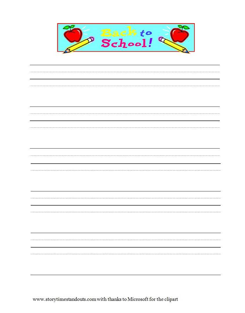32 Printable Lined Paper Templates ᐅ Templatelab Intended For Notebook Paper Template For Word