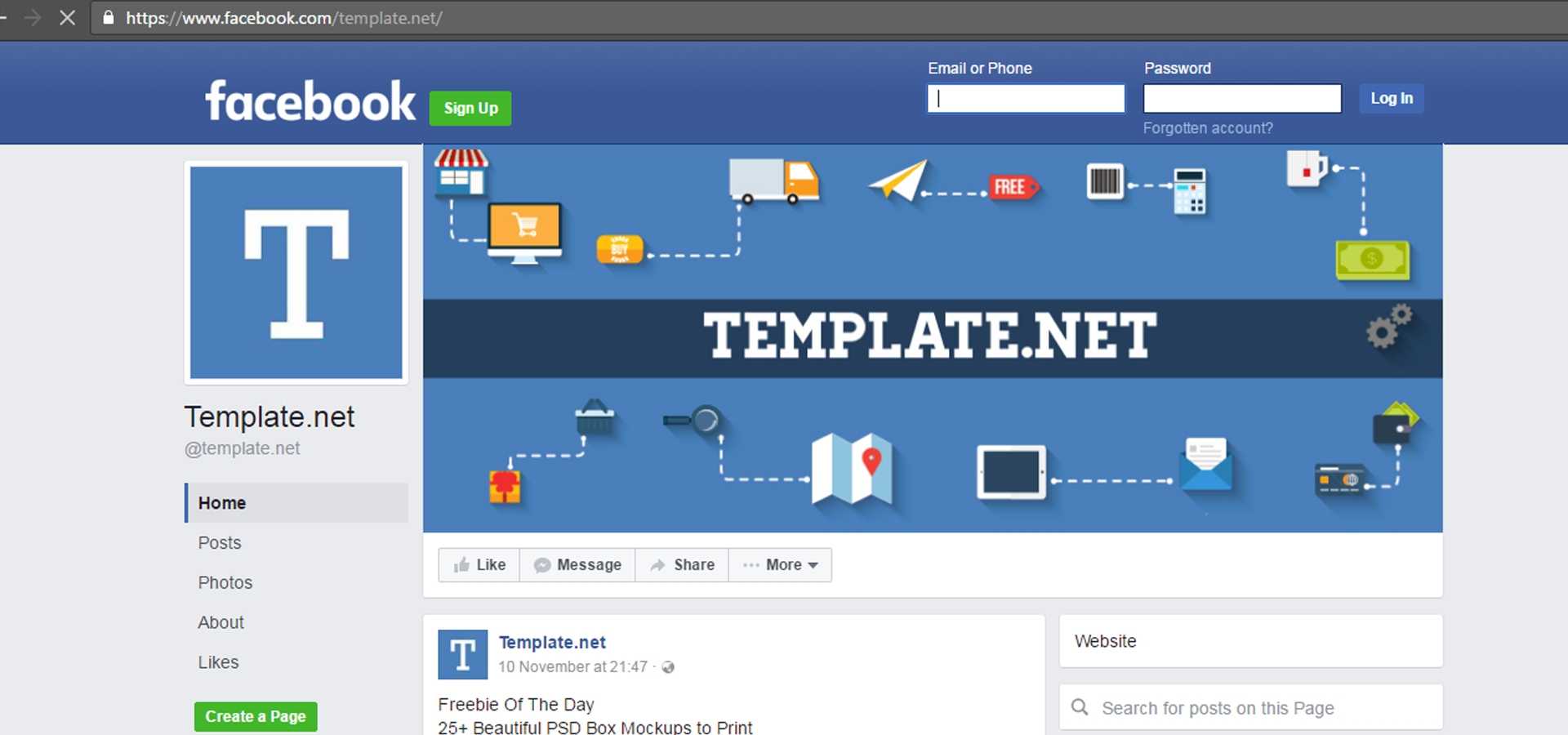 33+ Facebook Timeline Cover Page Templates & Designs | Free For Facebook Banner Template Psd