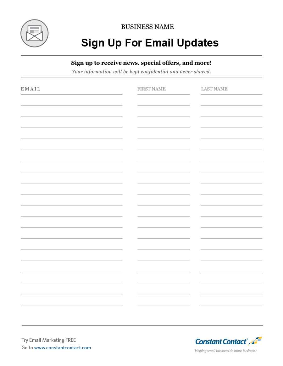 37 Free Email List Templates (Pdf, Ms Word & Excel) ᐅ Within Blank Checklist Template Word