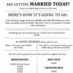 37 Printable Wedding Program Examples & Templates ᐅ Templatelab With Regard To Free Printable Wedding Program Templates Word