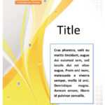 39 Amazing Cover Page Templates (Word + Psd) ᐅ Templatelab Regarding Word Title Page Templates