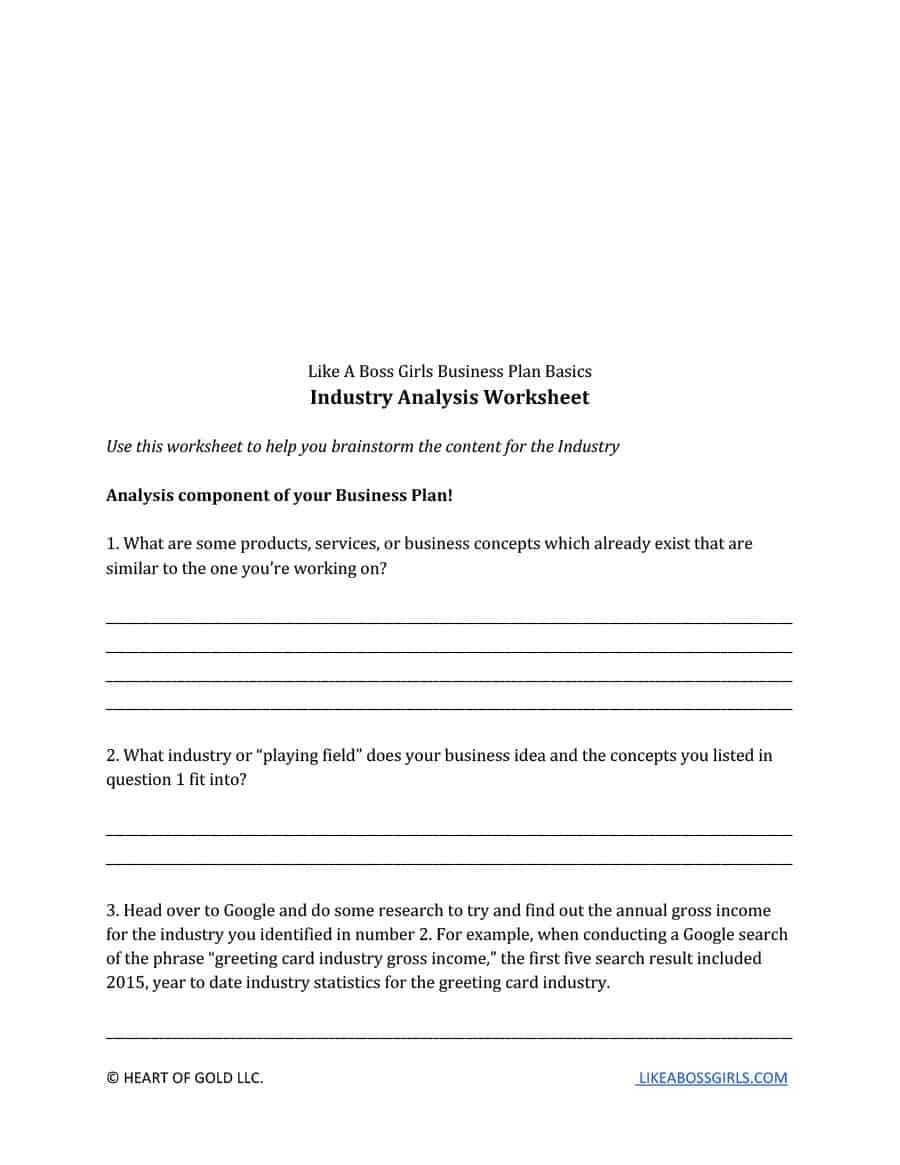 39 Free Industry Analysis Examples & Templates ᐅ Templatelab Intended For Industry Analysis Report Template