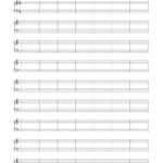 4/4 Time Signature Double Bar Blank Sheet Music | Woo! Jr Within Blank Sheet Music Template For Word