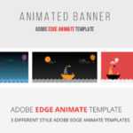 40 Awesome Edge Animate Templates Pertaining To Animated Banner Templates