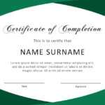 40 Fantastic Certificate Of Completion Templates [Word Inside Certificate Templates For Word Free Downloads