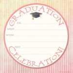 40+ Free Graduation Invitation Templates ᐅ Templatelab In Free Graduation Invitation Templates For Word