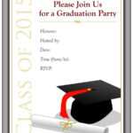 40+ Free Graduation Invitation Templates ᐅ Templatelab With Graduation Invitation Templates Microsoft Word