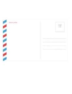 40+ Great Postcard Templates &amp; Designs [Word + Pdf] ᐅ intended for Free Blank Postcard Template For Word