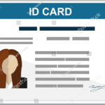 43+ Professional Id Card Designs – Psd, Eps, Ai, Word | Free Intended For Id Badge Template Word