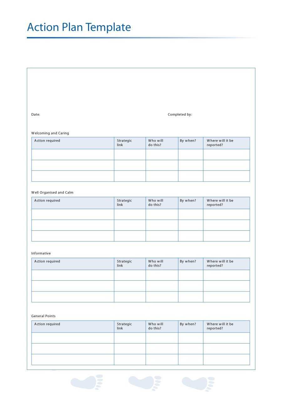 45 Free Action Plan Templates (Corrective, Emergency, Business) Inside Work Plan Template Word