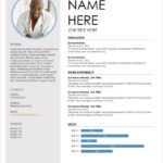 45 Free Modern Resume / Cv Templates – Minimalist, Simple For Free Downloadable Resume Templates For Word