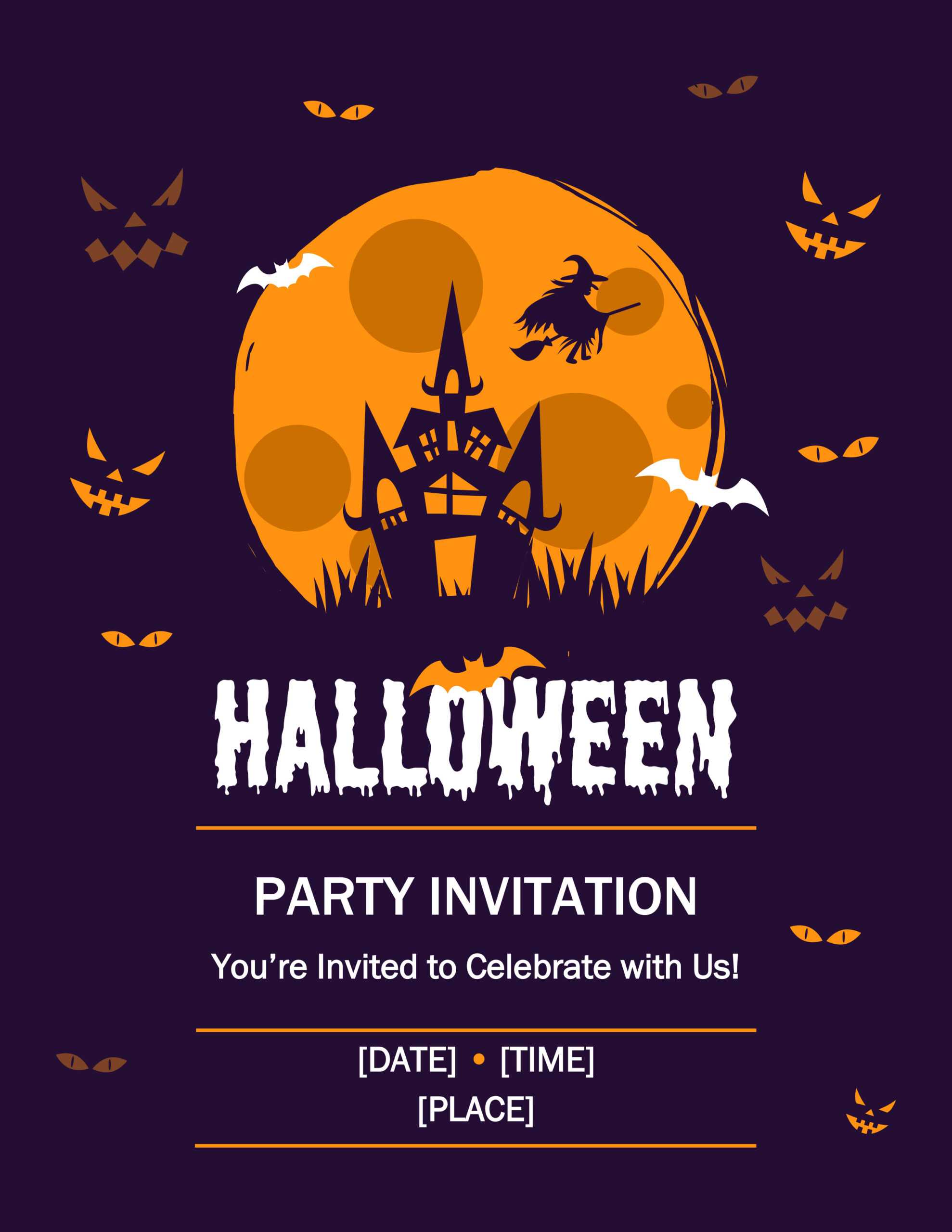 45 Free Poster And Flyer Templates – Clean, Simple, And In Free Halloween Templates For Word