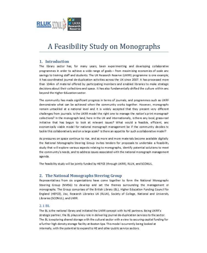 48 Feasibility Study Examples & Templates (100% Free) ᐅ Pertaining To Technical Feasibility Report Template